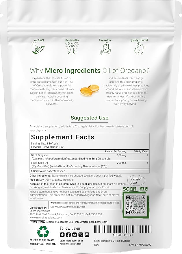 Aceite de Orégano Premium